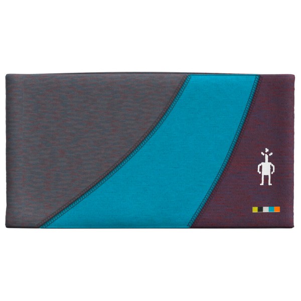 Image of Smartwool - Thermal Merino Colorblock Headband - Stirnband Gr One Size blau