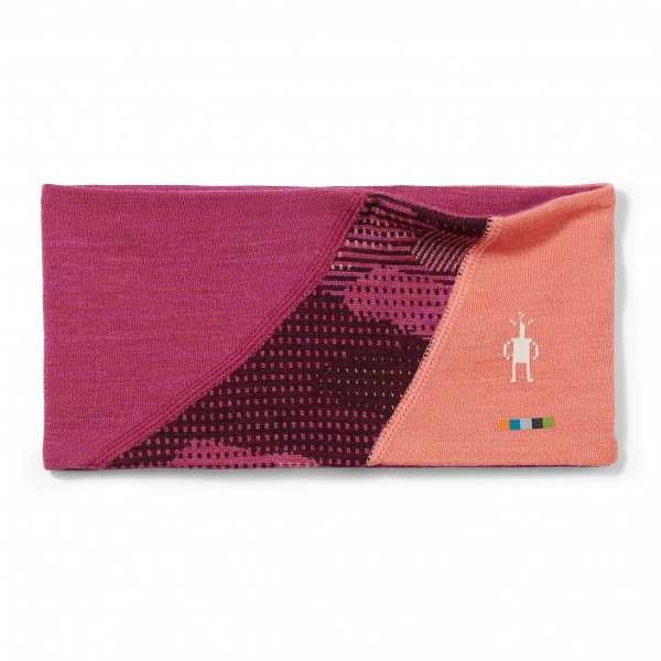 Image of Smartwool - Thermal Merino Colorblock Headband - Stirnband Gr One Size blau;türkis/grau