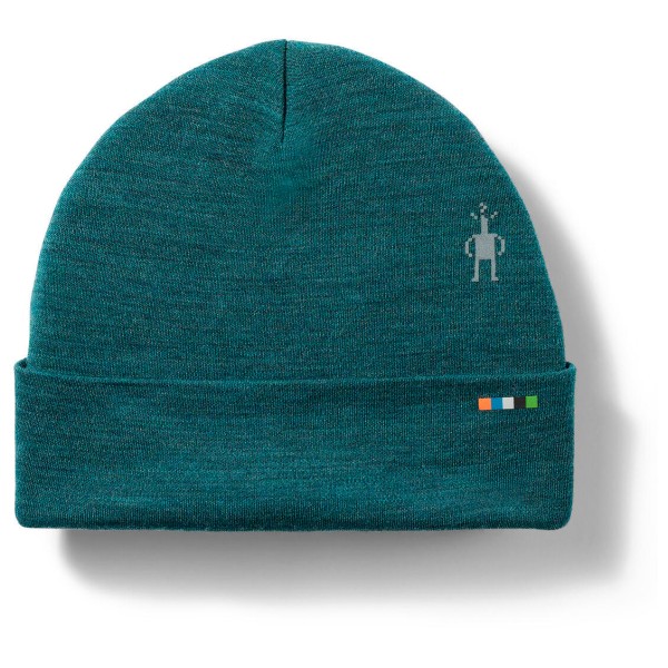 Smartwool Thermal Merino Reversible Cuffed Beanie Muts Blauw