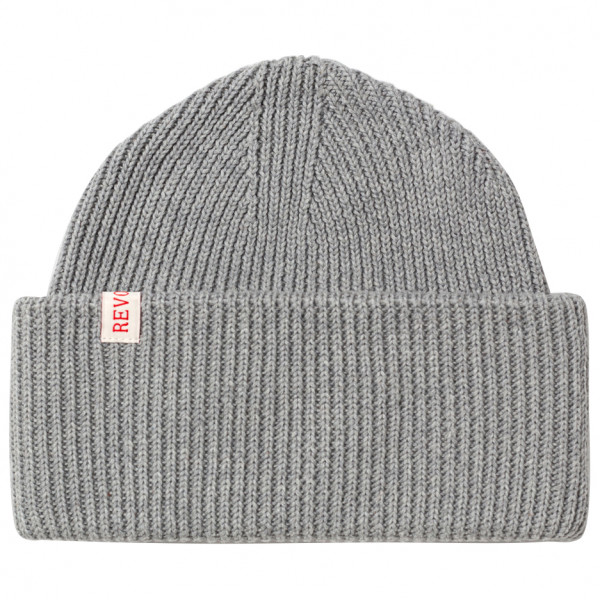 Image of Revolution - Beanie with Big Fold Up - Mütze Gr One Size grau