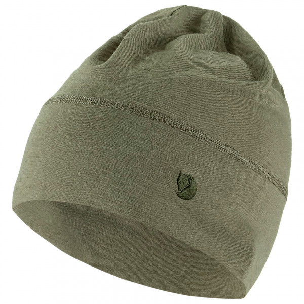Image of Fjällräven - Abisko Lite Wool Beanie - Mütze Gr One Size oliv
