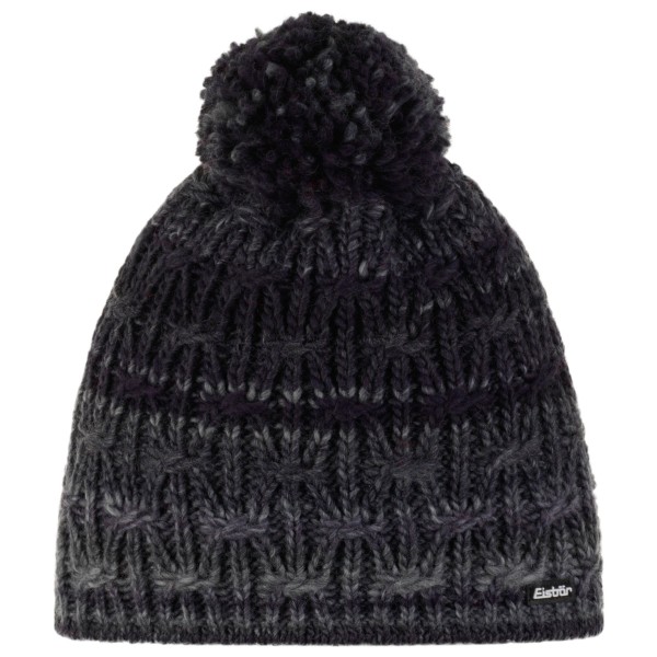 Image of Eisbär - Anka Pompon - Mütze Gr One Size schwarz