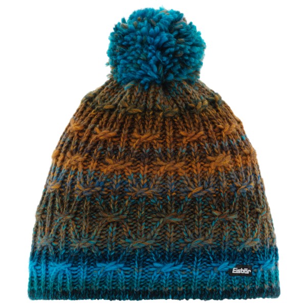 Image of Eisbär - Anka Pompon - Mütze Gr One Size blau;bunt;grau;rosa;rot;schwarz