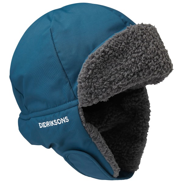 Image of Didriksons - Kid's Biggles Hat 5 - Mütze Gr 50 cm;52 cm;54 cm;56 cm blau;orange bei Bergfreunde.ch - der Outdoor Shop