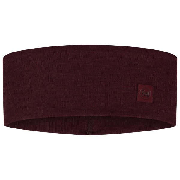Buff Merino Wide Headband Hoofdband Rood