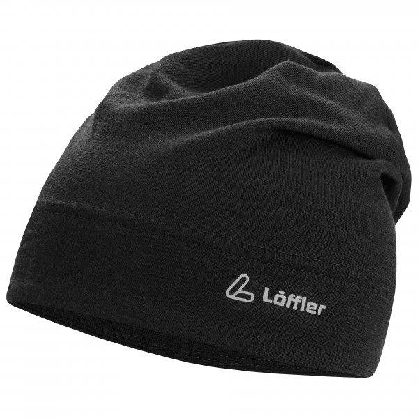 Image of Löffler - Artista Merino Beanie - Mütze Gr One Size schwarz