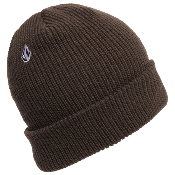 Image of Volcom - Full Stone Beanie - Mütze Gr One Size schwarz/braun