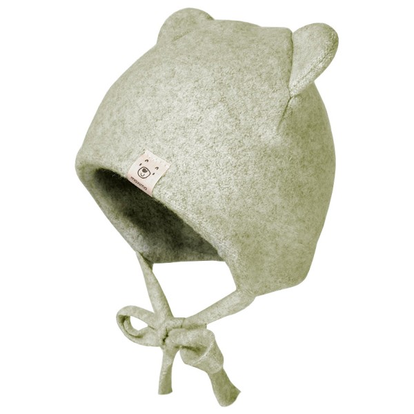 Image of maximo - Baby-Mütze mit Öhrchen - Mütze Gr 37 cm;39 cm;41 cm;43 cm;45 cm beige;grau;grau/rosa