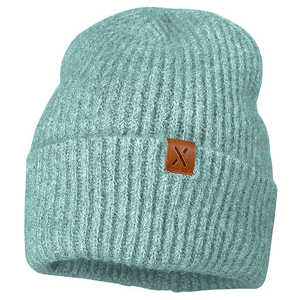 Image of maximo - Girl"s Mütze mit Umschlag gerippt - Mütze Gr 51 türkis'