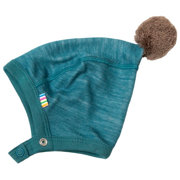 Image of Joha - Kid's 4038 Helmet with Buttons - Mütze Gr 41 cm;45 cm;48 cm rot;türkis bei Bergfreunde.ch - der Outdoor Shop