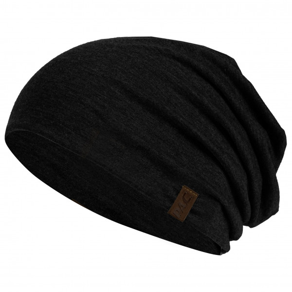 P.A.C. Badlo Slouch Beanie Muts Zwart