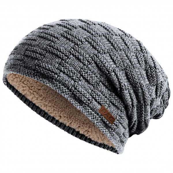 Image of P.A.C. - Towur Beanie - Mütze Gr One Size grau;schwarz