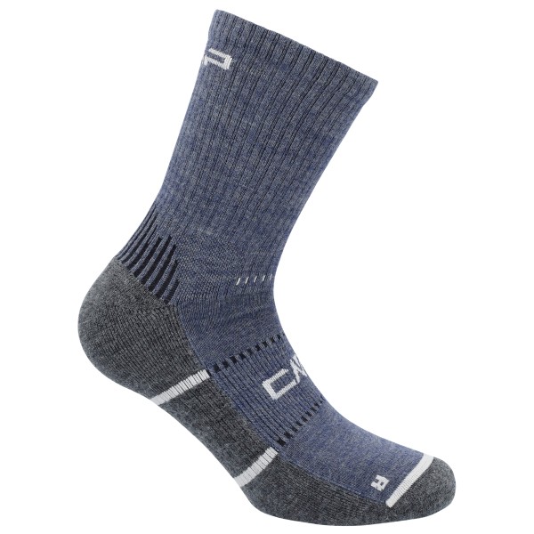 CMP Trekking Sock Merinos Wandelsokken Blauw