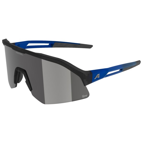 Alpina Sonic HR Q-Lite Mirror Cat. 3 Fahrradbrille Trailrunning (grau)