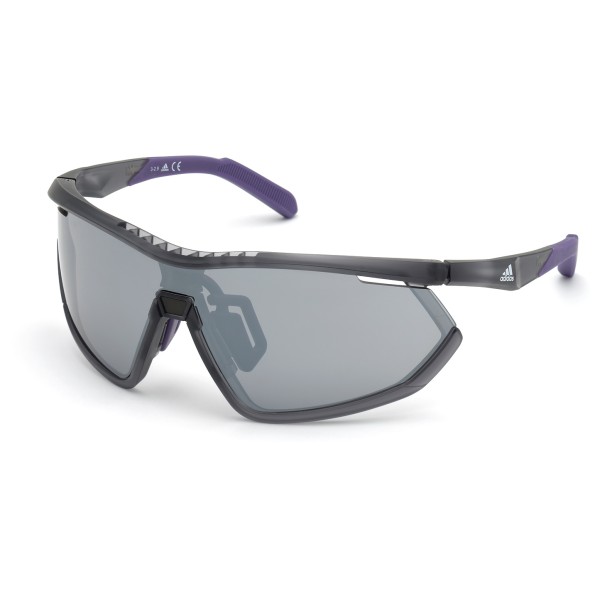 Image of adidas eyewear - Women"s SP0002 Mirror S3 (15%) + Lens S1 - Velobrille grau'