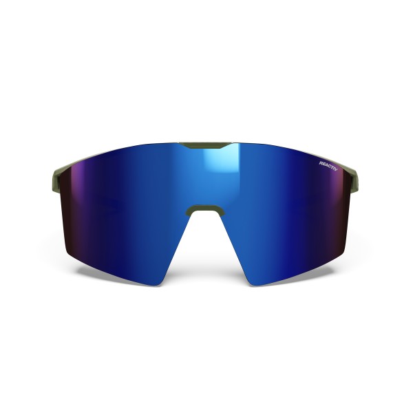 Julbo Edge Cover Reactiv S2-4 (VLT 7-35%) Gletscherbrille (Gr L |blau)