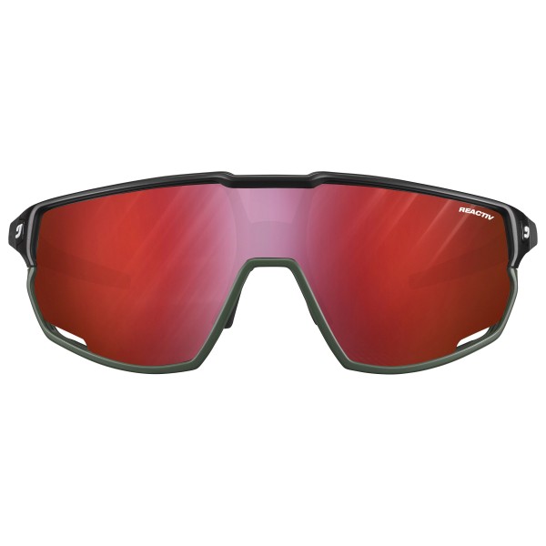 Julbo Rush Reactiv HC S0-3 (VLT 15-87%) Fahrradbrille (Gr L |rot)