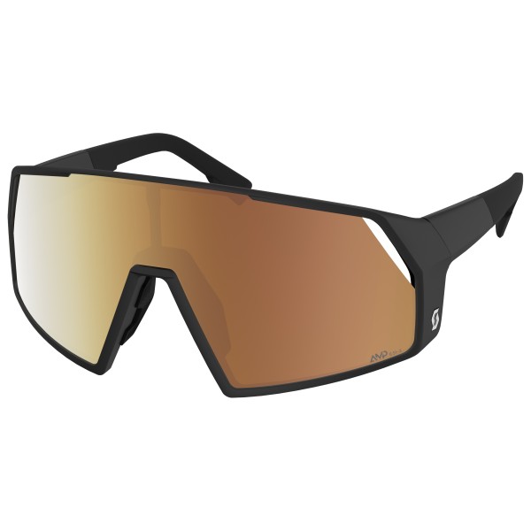 Scott - Sunglasses Pro Shield Light Sensitive S1-3 - Fahrradbrille - Black / Glas: AMP Gold Chrome