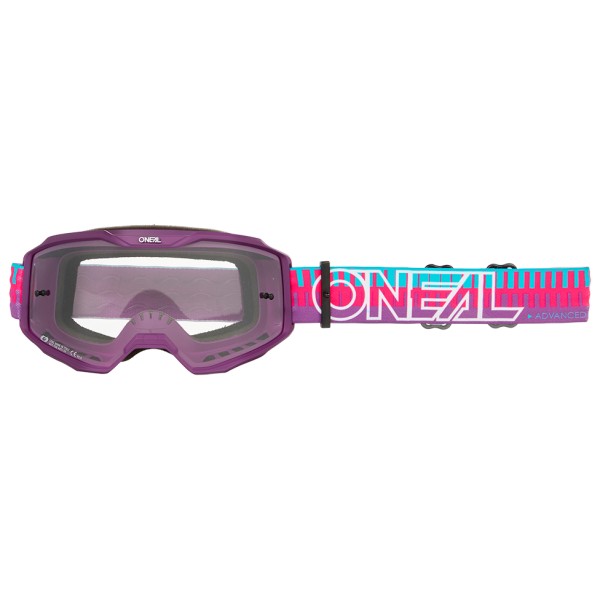 O’Neal – B-10 Goggle Striped – MTB-bril maat , meerkleurig Multicolor