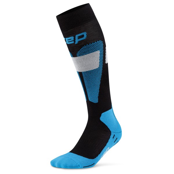 CEP Ski Merino Tall 3.0 Skisokken Zwart