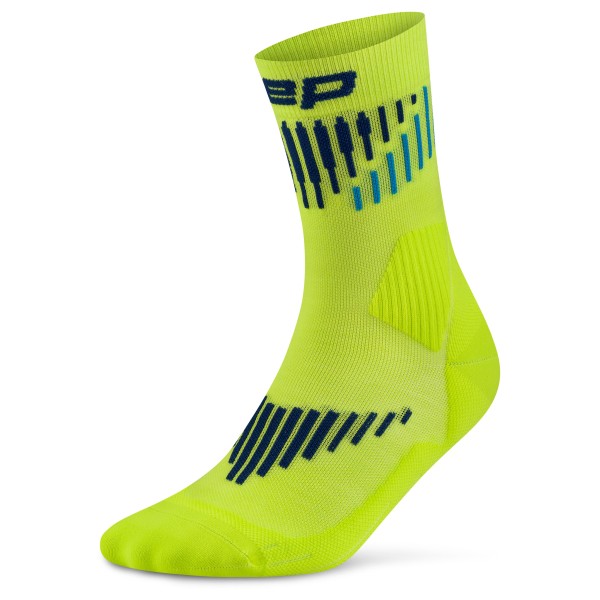 CEP Women’s Core Run Merino Mid Cut 3.0 Compressiesokken Groen