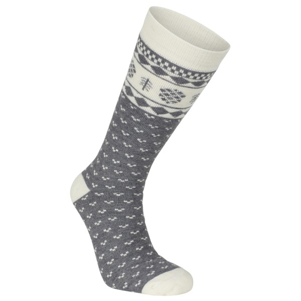 Ivanhoe of Sweden Wool Sock Folklore Merinosokken Grijs