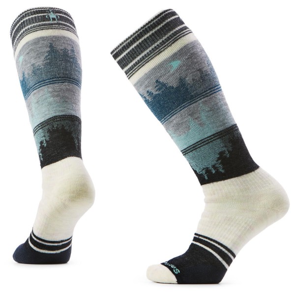Smartwool Women’s Snowboard Full Cushion Twilight Socks Skisokken Grijs