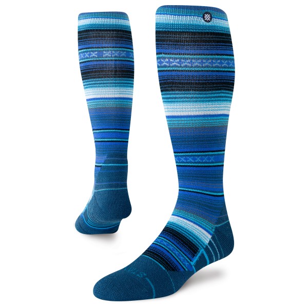 Stance Curren Mid Wool Snow Skisokken Blauw