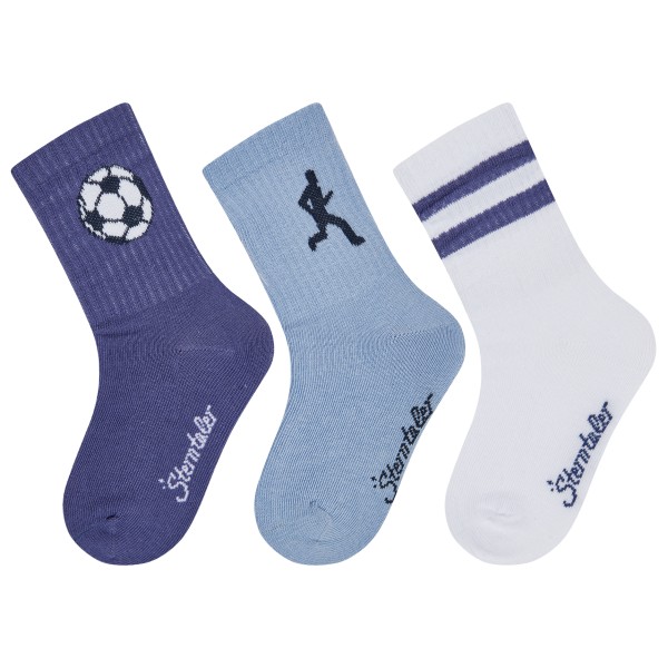 Sterntaler – Kid’s Socken 3-Pack – Multifunctionele sokken maat , Blauw