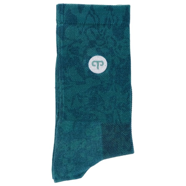 PEPPERMINT Signature Socks Print Radsocken Damen (Gr 35-38 |blau)