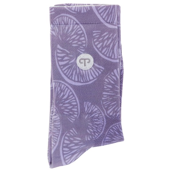 Radsocken PEPPERMINT Signature Socks Print Damen (Gr 35-38 |lila)
