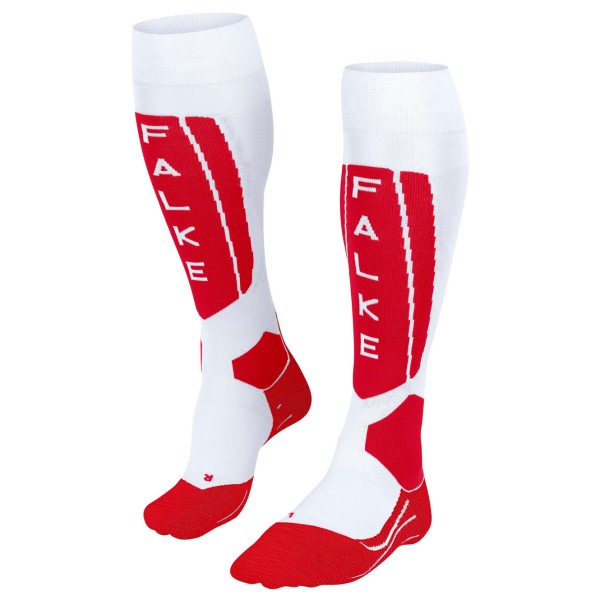 Falke - Women's SK5 Expert - Skisocken Gr 41-42 weiß/rot