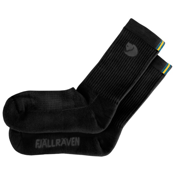 Fjällräven - Fjällräven Wool Sock - Multifunktionssocken 36-38 schwarz