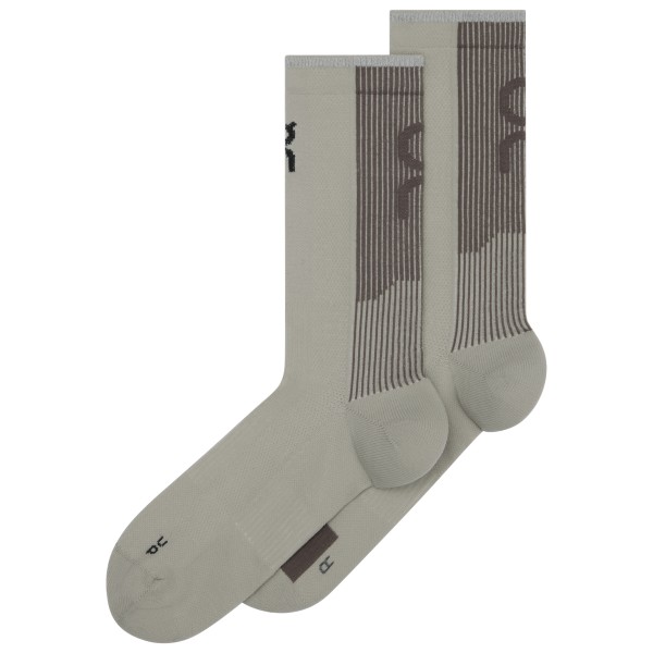 On Performance Run Sock High Hardloopsokken Grijs