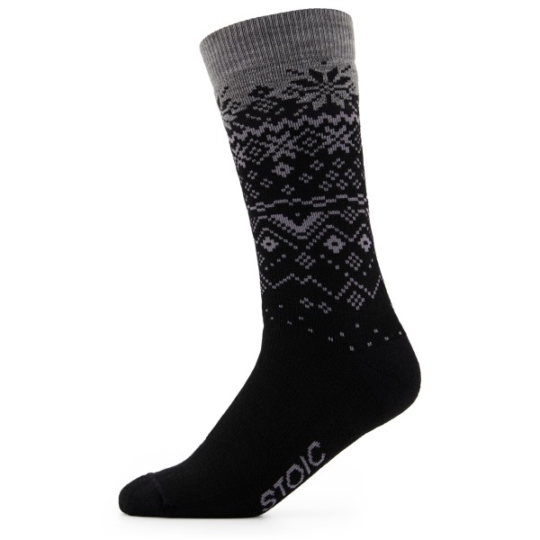 Stoic Merino Warmwool Scandic Socks Merinosocken (Gr 39-41 |schwarz)