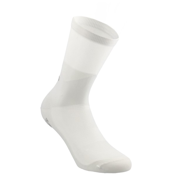 Q36.5 Clima Socks Radsocken Rennrad (Gr 44-47 |weiß/grau)