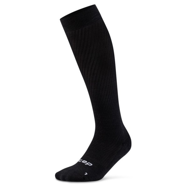 CEP Core Flight Socks Tall 20 Kompressionssocken Herren (Gr V |schwarz)