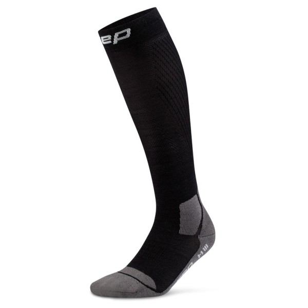 CEP Hiking Light Cushion Socks Tall Kompressionssocken Herren (Gr III |schwarz)