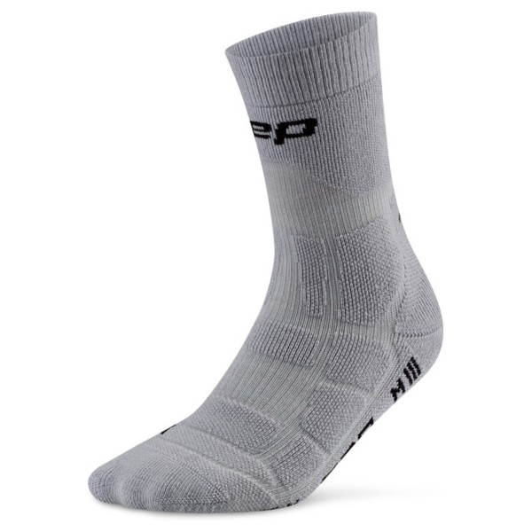 Wandersocken CEP Hiking Max Cushion Sock Mid Cut 2.0 Herren (Gr V |grau)