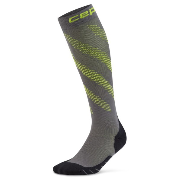 CEP Run Edt Elliptic Socks Tall Kompressionssocken Herren (Gr IV |grau)