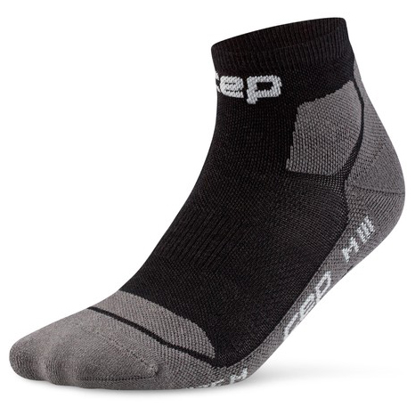 CEP Hiking Light Cushion Socks Low Cut Wandersocken Damen (Gr IV |schwarz/grau)