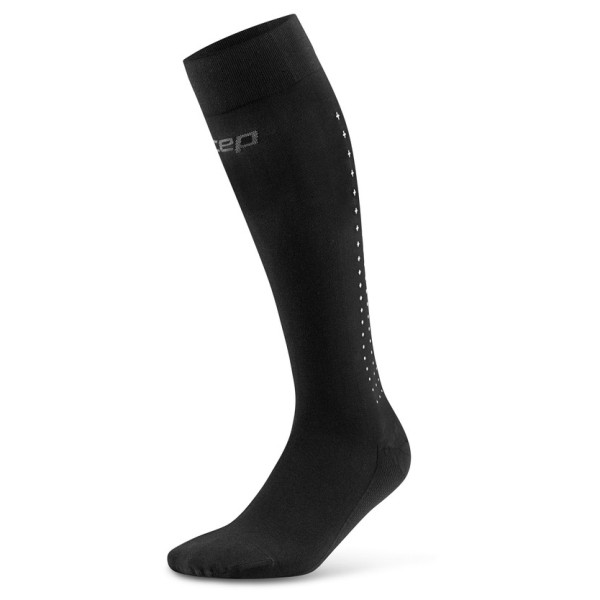 CEP Pro Recovery Socks Tall 20 Kompressionssocken Damen (Gr III |schwarz)