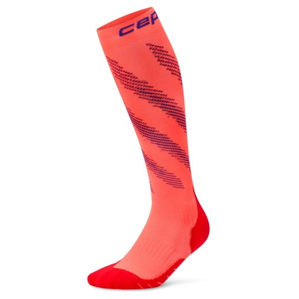 CEP Run Edt. Elliptic Sock Tall Kompressionssocken Women (Gr III |rot)