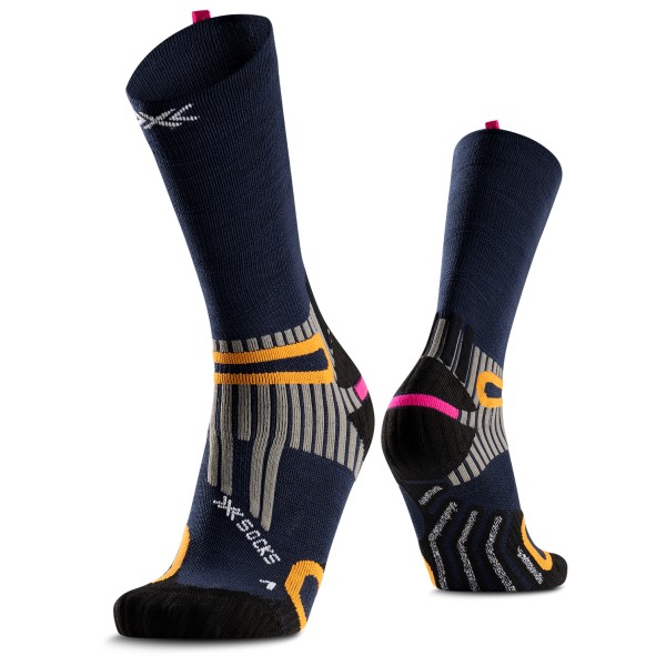 Wandersocken X-Socks Hike Anatomix Merino Crew (Gr 45-47 |blau)