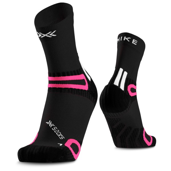 X-Socks Hike Discover Ankle Wandersocken Wandern (Gr 42-44 |schwarz)