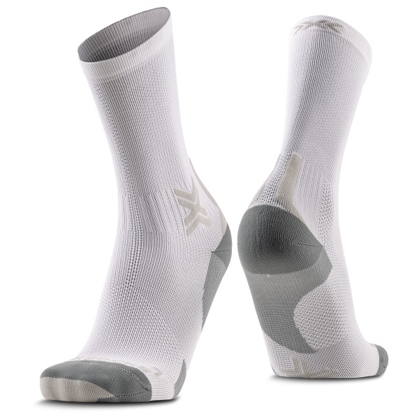 X-Socks Run Discover Crew Laufsocken (Gr 35-38 |grau)