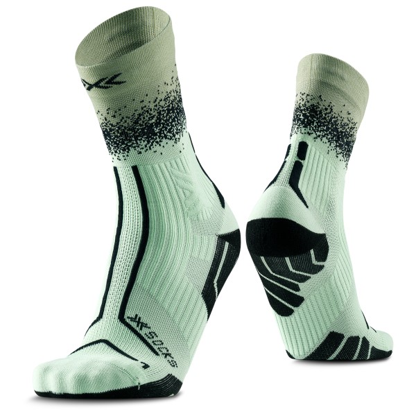 Laufsocken X-Socks Trailrun Terraskin Perform Crew (Gr 45-47 |grün)