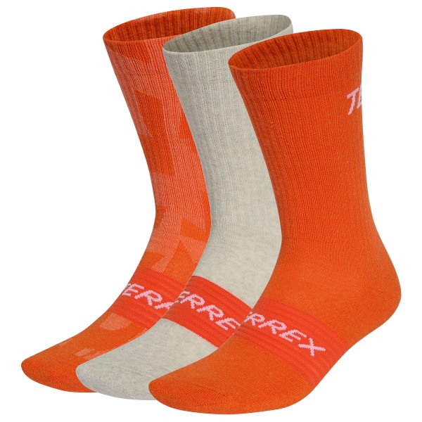 adidas Terrex – TRX MT Sock 3-Pack – Multifunctionele sokken maat , Rood