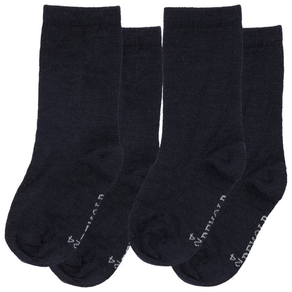 Devold – Baby’s Merino Sock 2-Pack – Multifunctionele sokken maat , Zwart