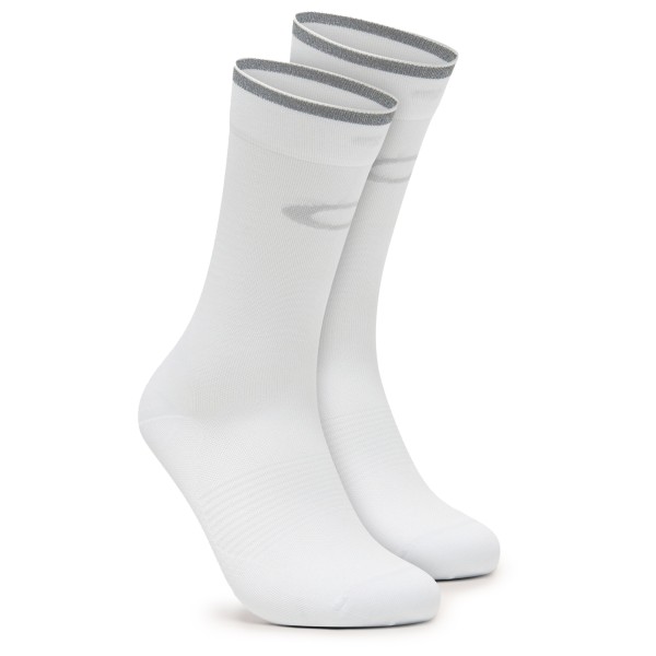 Radsocken Oakley Cadence Socks 2.0 Herren (Gr 42-44 |weiß/grau)